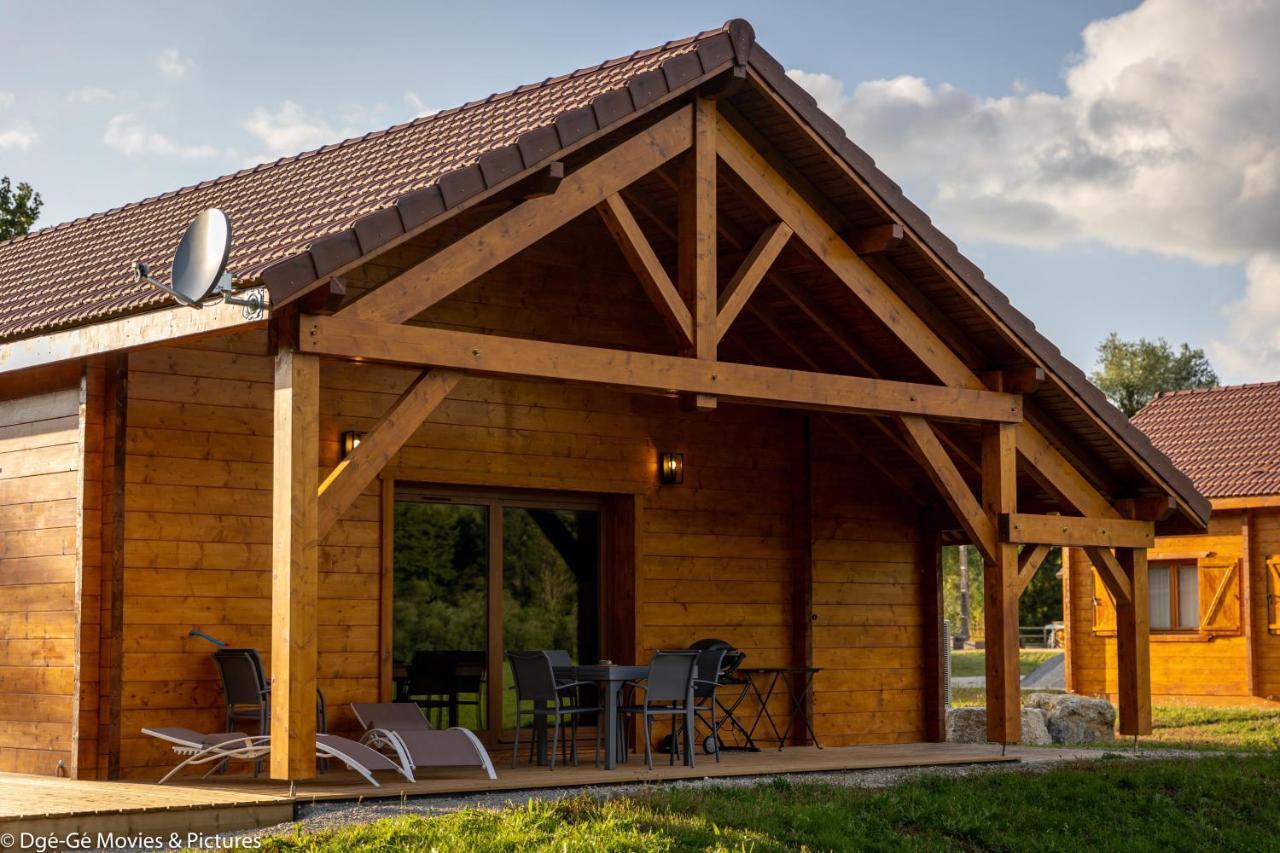 Les Jardins Du Herisson Chalet 2 Bonlieu Екстер'єр фото