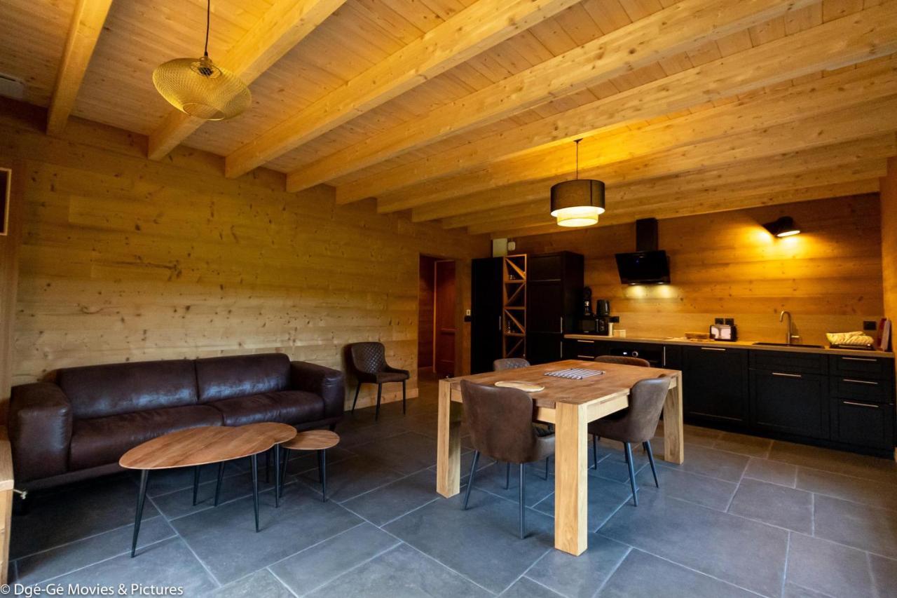 Les Jardins Du Herisson Chalet 2 Bonlieu Екстер'єр фото