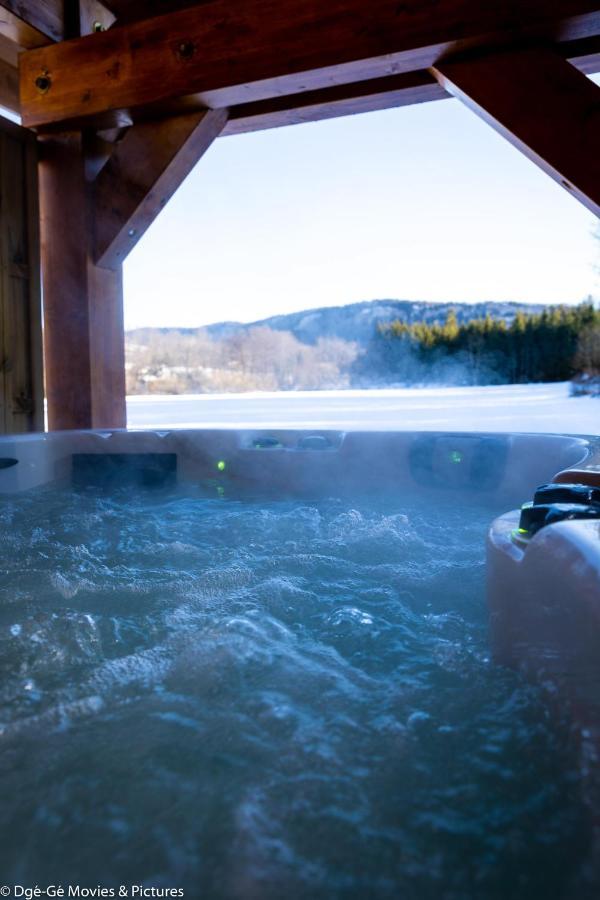 Les Jardins Du Herisson Chalet 2 Bonlieu Екстер'єр фото